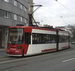 Sporvogn i Nürnberg